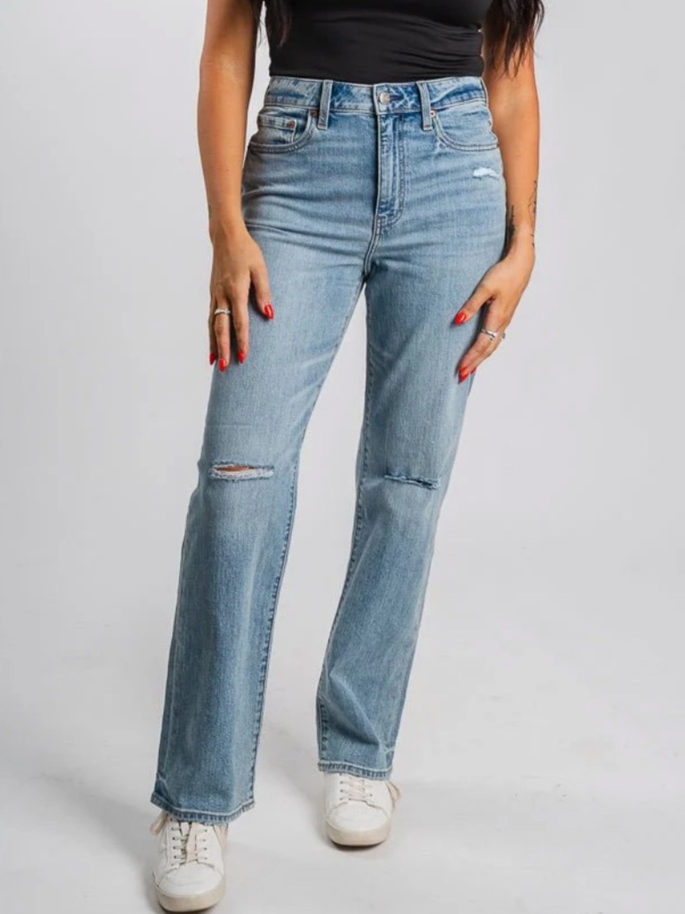 NWT DAZE Denim High Rise Vintage Straight Jeans